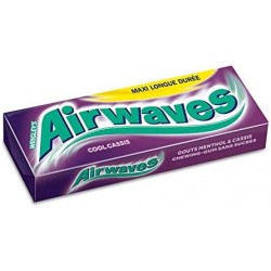 Airwaves Blackcurrant Flavour Sugarfree Chewing Gum 10 Pieces