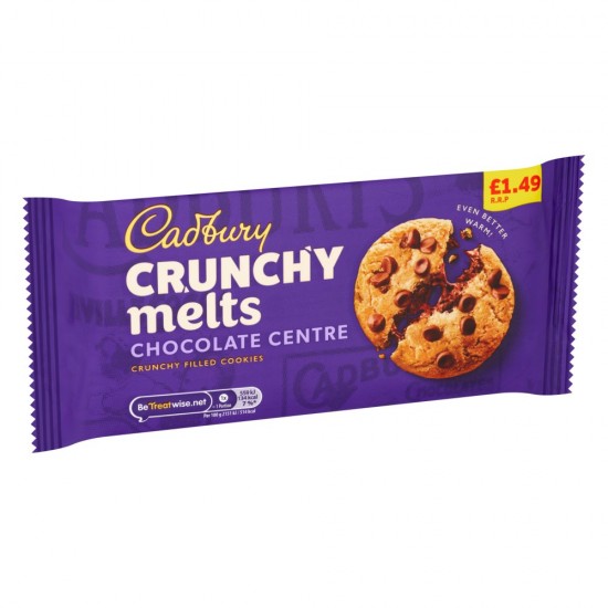 Cadbury Crunchy Melts Chocolate Chip Cookies £1.49 PMP 156g