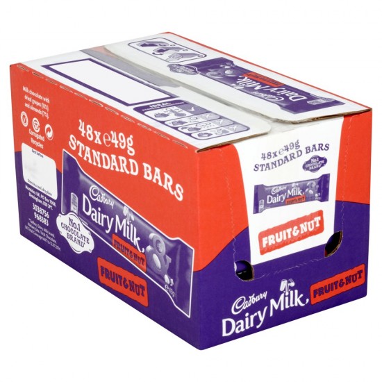 Cadbury Dairy Milk Fruit & Nut 49g