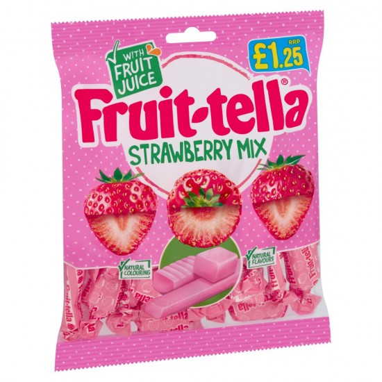 Fruit-tella Strawberry Mix 135g PM