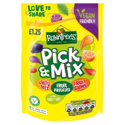 Rowntree's Fruit Pastilles Sweets Sharing Bag 120g PMP £1.25