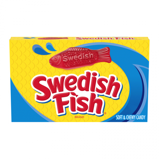 Swedish Fish Red Theatre Box - 3.1oz 88g