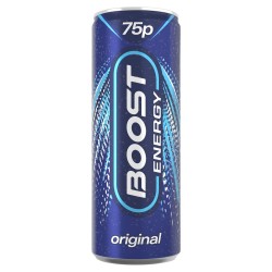 Boost Original Can 250ml Price Marked  £75p