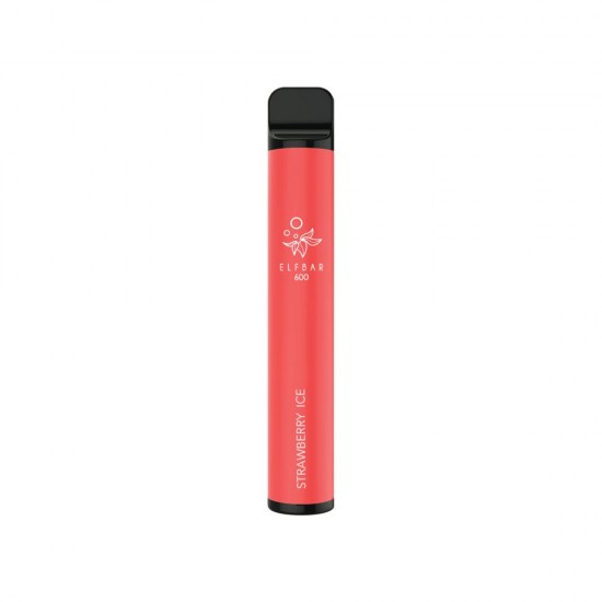 Elf Bar Strawberry Ice  - 600 Puff