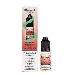 Strawberry Watermelon Bubblegum Nic Salt E-Liquid by Elux Legend 10ml-10mg