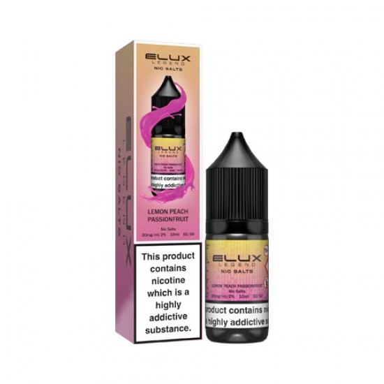 Elux lemon peach passion fruit 20