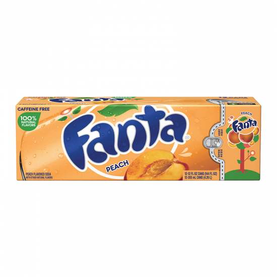 Fanta Peach Can Usa