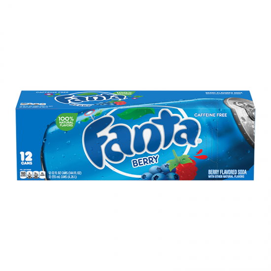 Fanta Berry cans 355ml