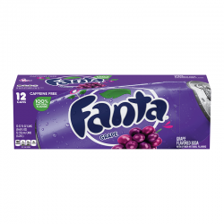 Fanta Grape Flavour USA Cans 355ml