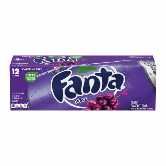 Fanta Grape Can USA