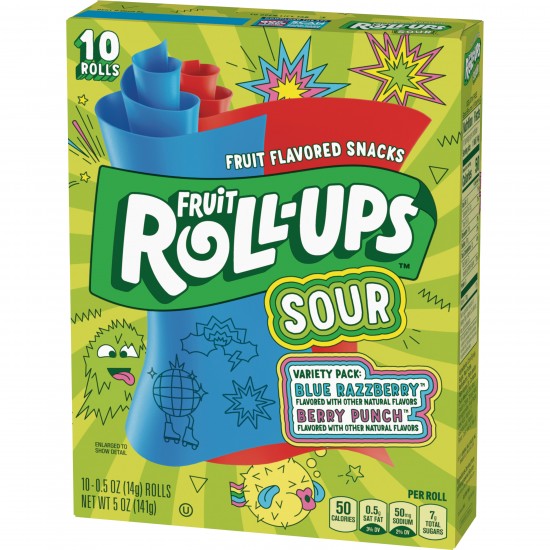 Fruit Rollups Sour