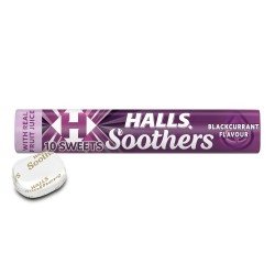 Halls Soothers Blackcurrant 20x45g