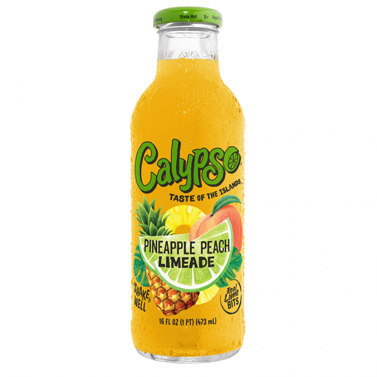 Calypso Pineapple Peach Limeade 473ml