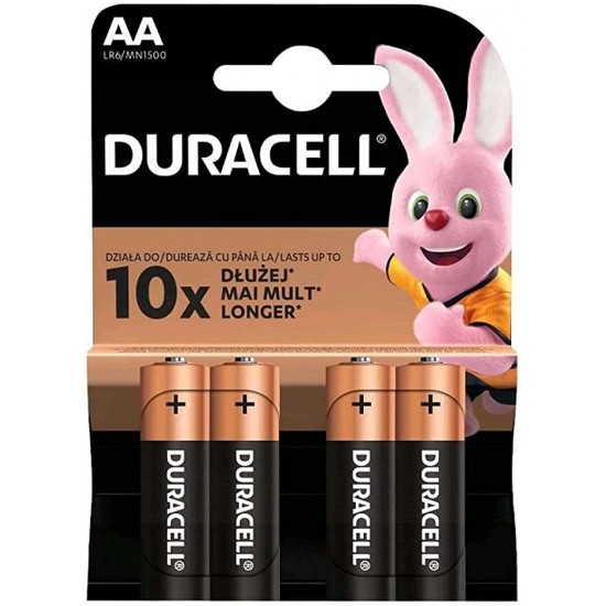 Duracell AA 4 Pack x 20
