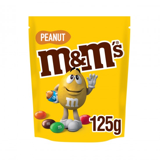 M&M’s Peanut  Chocolate Bites Halal Pouch Bags 125g