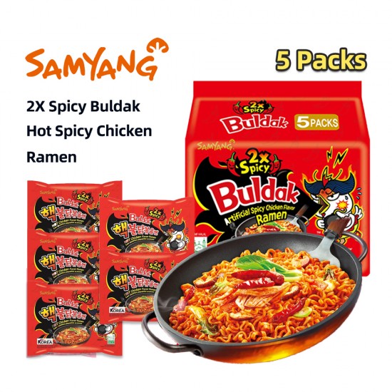 Samyang Buldak Hot Chicken Flavour Ramen (spicyx2)