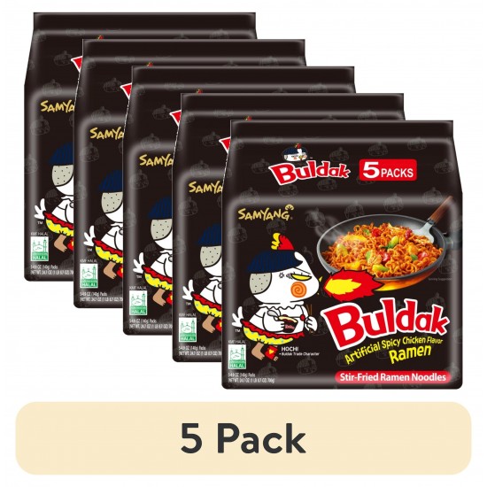 Samyang Buldak Hot Chicken Flavour Ramen x 5