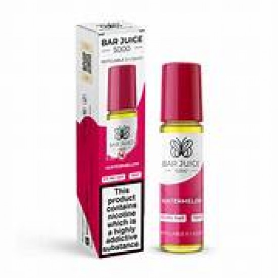 Watermelon Nic Salt E-Liquid by Bar Juice 5000 Salts 10ml-10mg