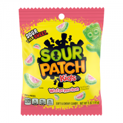 Sour Patch Kids Watermelon peg Bag 102g