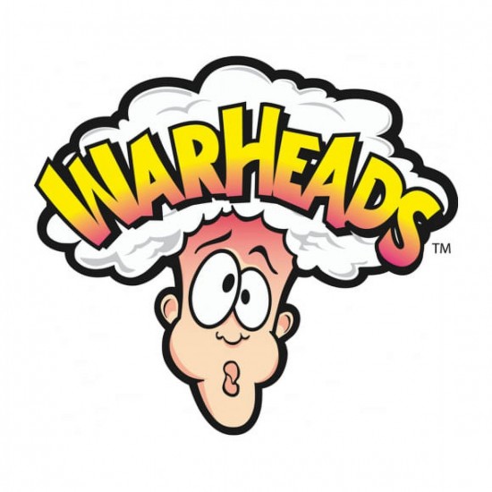 Warheads Wedgies Peg Bags 3.5oz (99g) - 12CT
